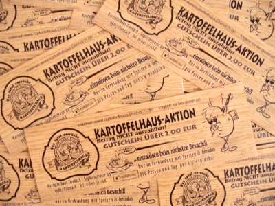 Kartoffel-Gutscheine