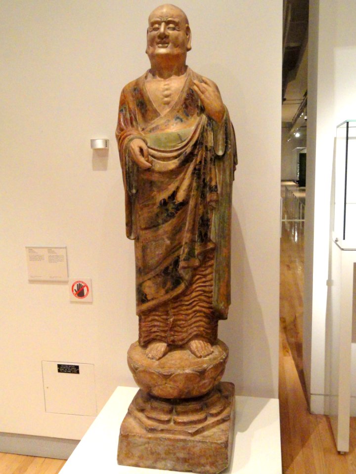 Kashyapa, Shanxi Province, China, Tang Dynasty, 8th century, marble - Royal Ontario Museum - DSC09821