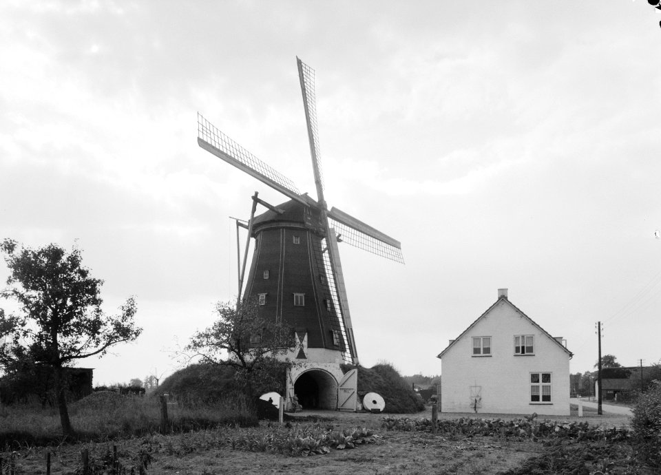 Karakteristieke landschappen, korenmolens, zwartbroek, Bestanddeelnr 164-0239