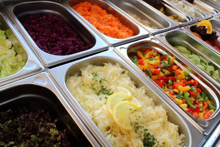 Salad buffet starter