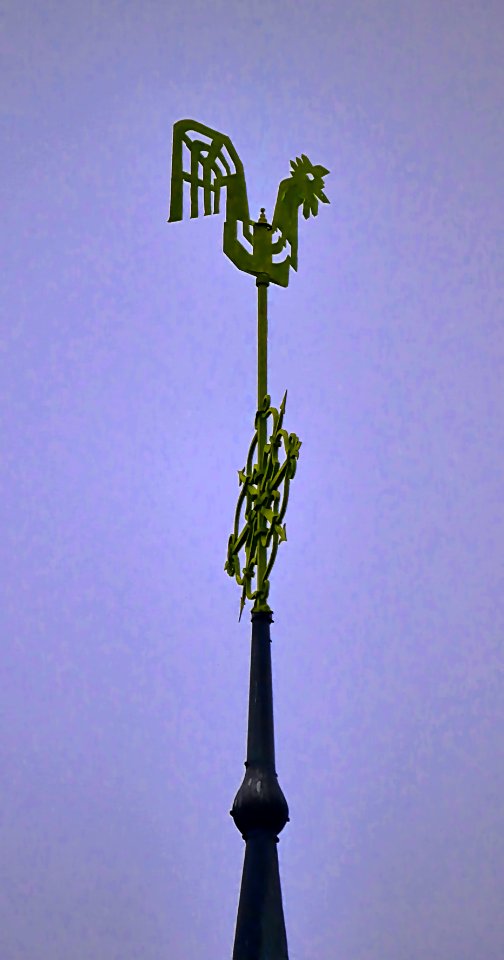 KaselKircheStNikolausKirchturmhahnH9c