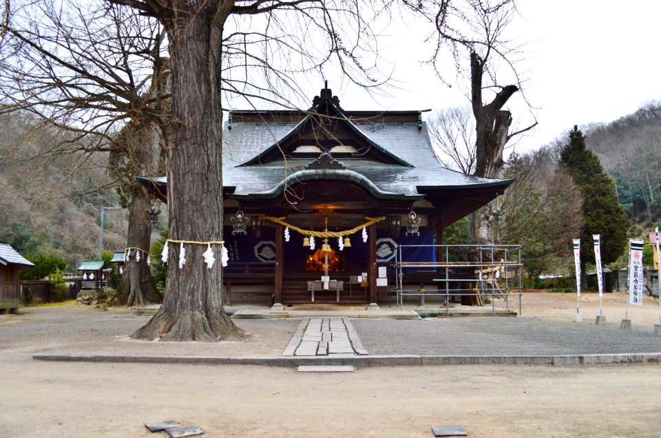 Karakawa-jinja, haiden-1