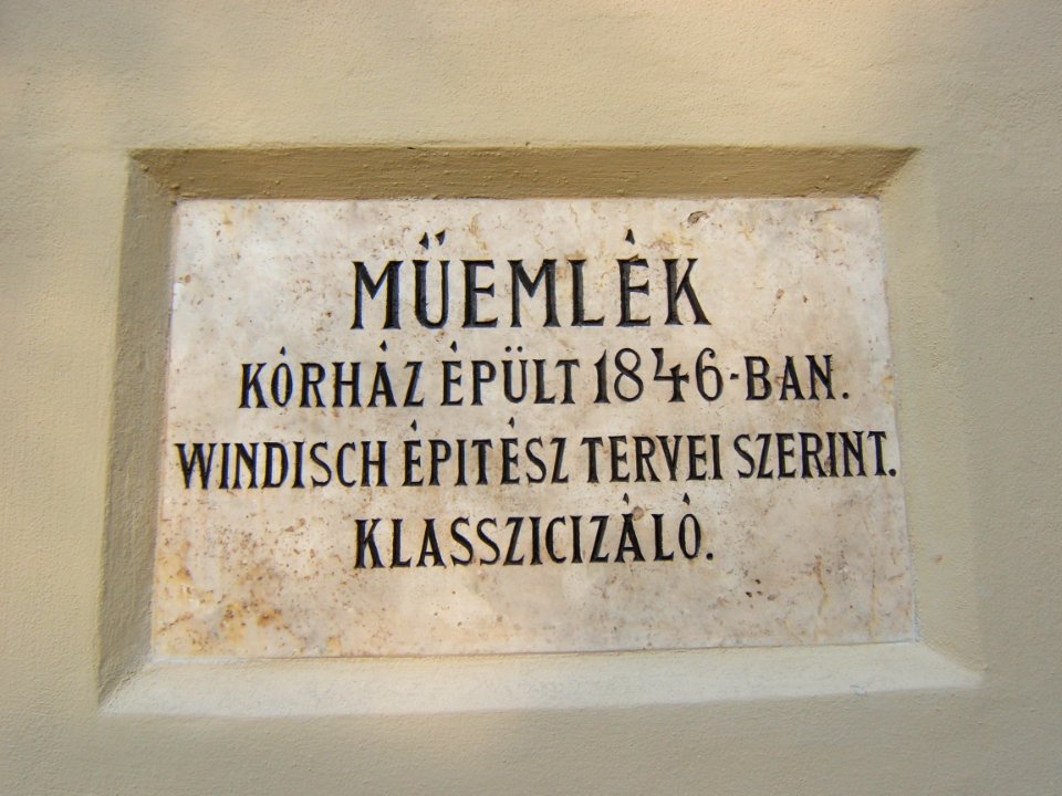 Kaposvár, a kórház egykori anyaépülete 06
