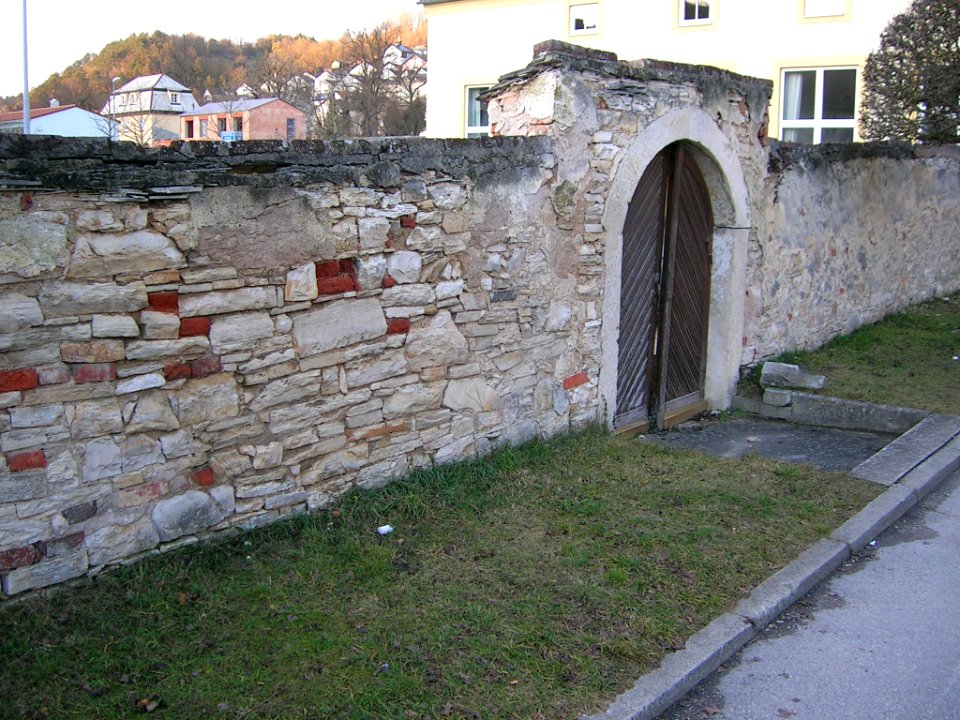 Kapuzinergasse Eichstätt -Gartenmauer (2)