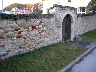 Kapuzinergasse Eichstätt -Gartenmauer (2)