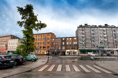 Gliwice downtown poland