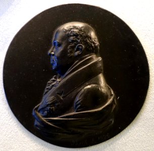 Karl Asmund Rudolphi, anatomist, by Leonhard Posch, iron, 1825 - Bode-Museum - DSC02829