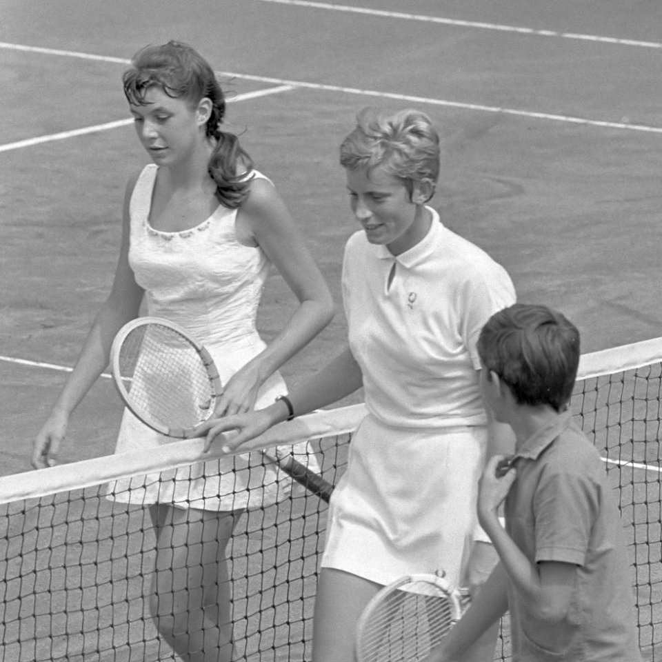Kathleen Harter en Trudy Groenman (1966)