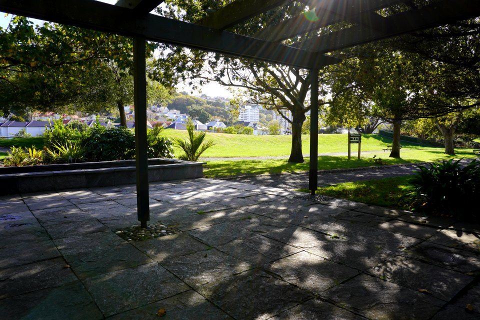 Katherine Mansfield Memorial - View from the seats - 03