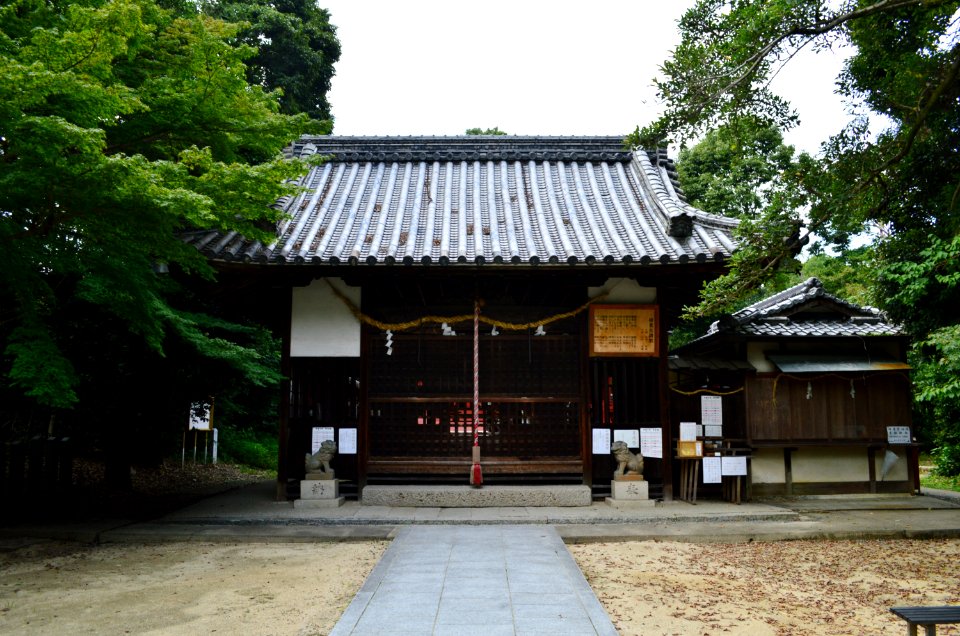 Katanoamatsukami-no-yashiro, haiden-2