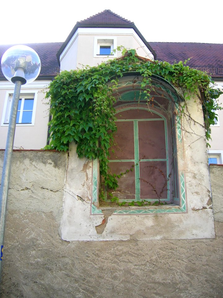 Kapuzinergasse Eichstätt -Nische Klostermauer (1)