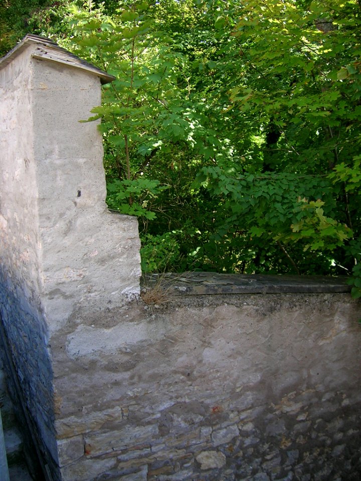 Kapuzinerkloster Eichstätt -Gartenmauereck Antonistr
