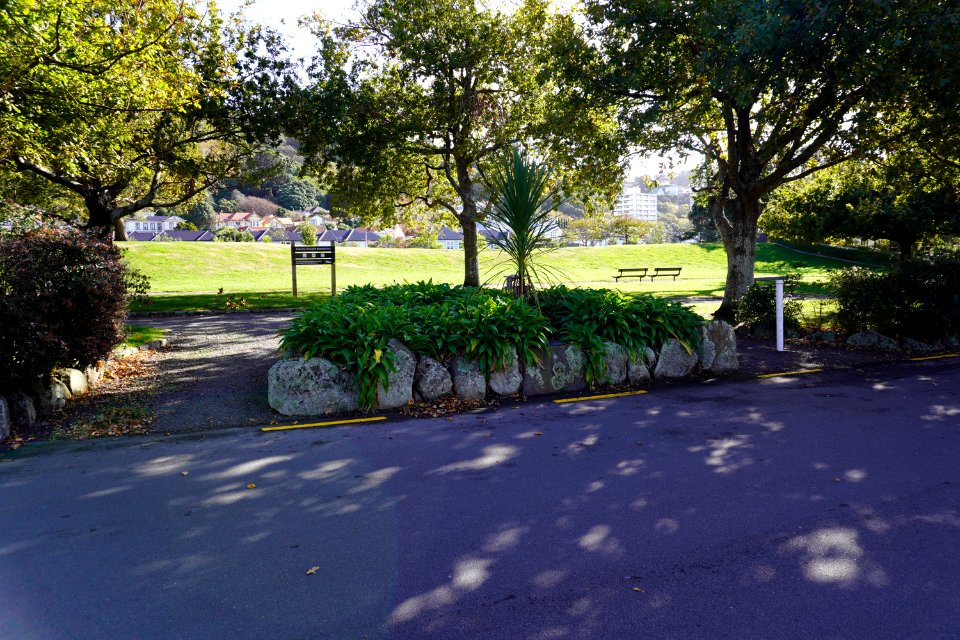Katherine Mansfield Memorial Park - Entrance from Fitzherbert Terrace