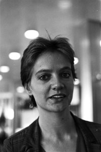 Karin Adelmund, voorzitster Vrouwenbond FNV, Bestanddeelnr 931-7176