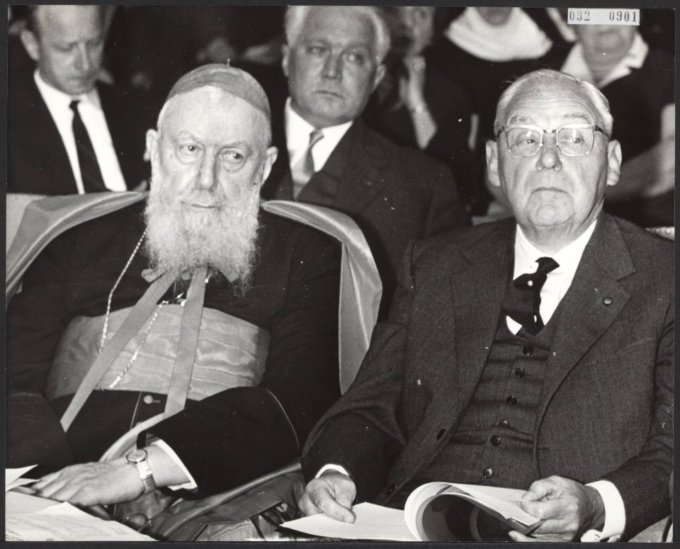 Katholicisme, geestelijken, vergaderingen, Lempers, Tisserant E, Orde van het H, Bestanddeelnr 092-0901