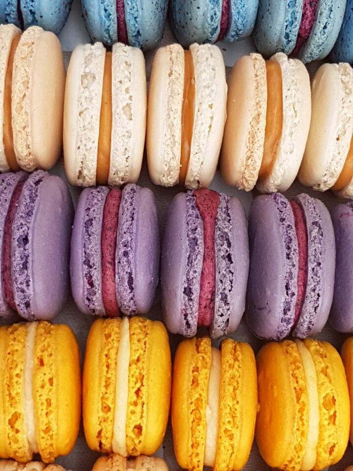 Confection pastry colorful