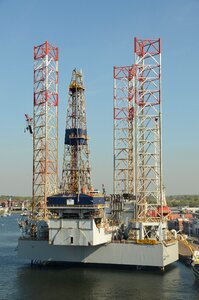 Industry port water
