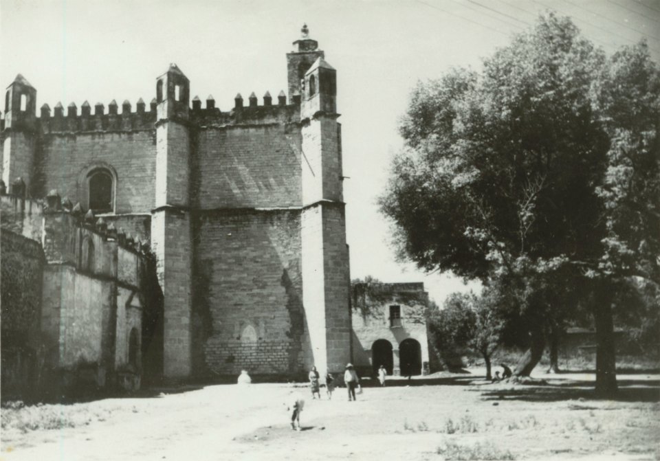 Katedralen San Jose i staden Tula de Allende. Den var ursprungligen ett kloster - SMVK - 0307.c.0013