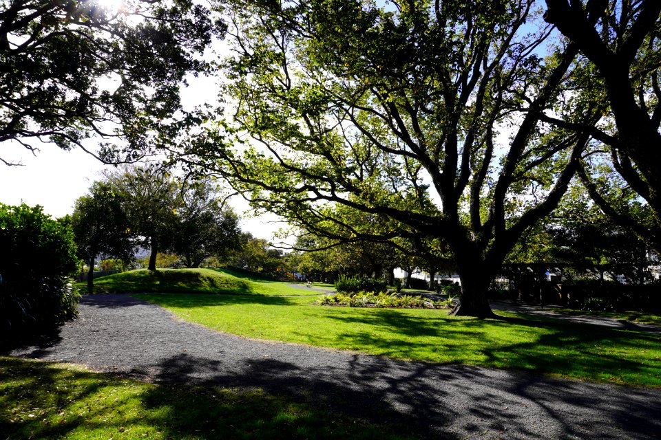 Katherine Mansfield Memorial Park - View of the park 2