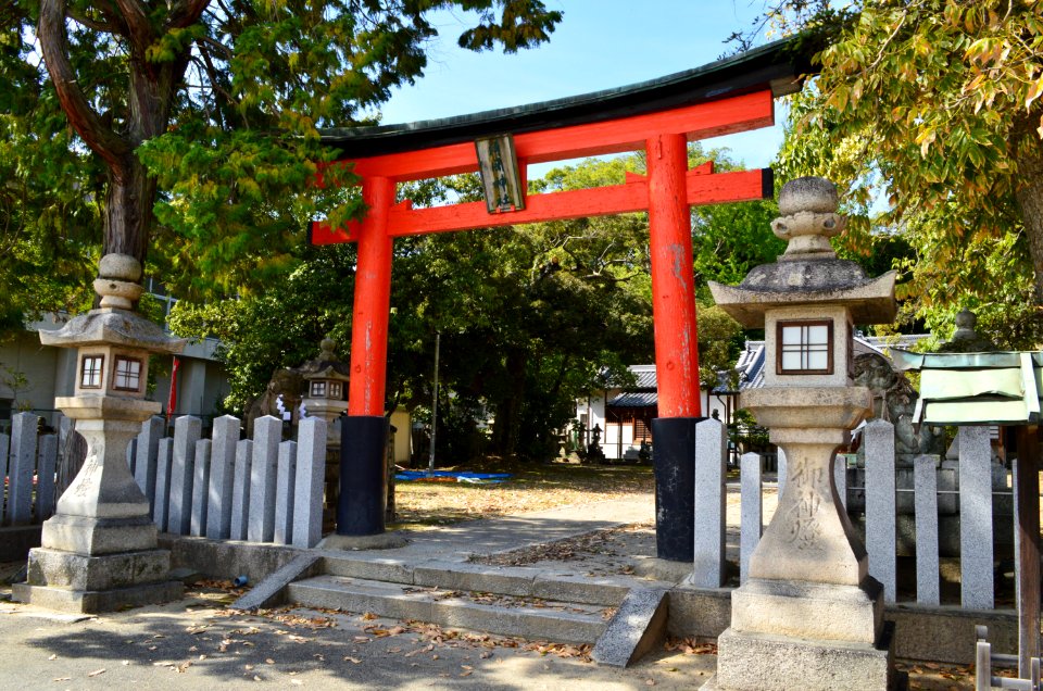 Kataoka-jinja (Oji), torii
