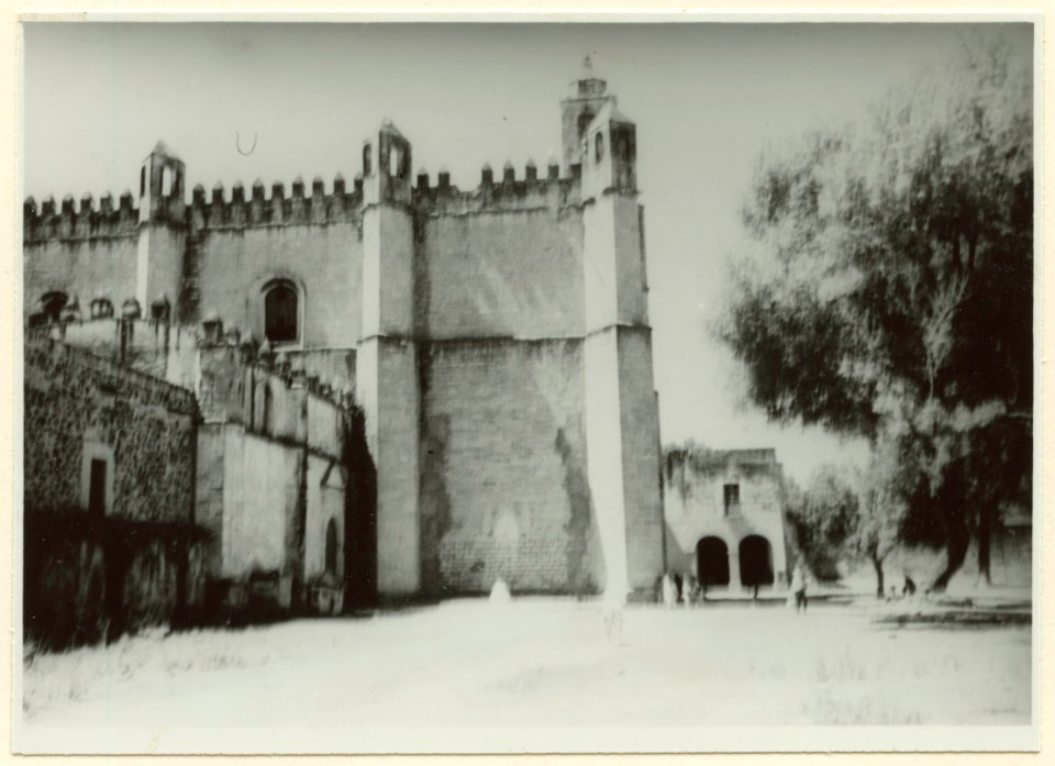 Katedralen San Jose i staden Tula de Allende. Den var ursprungligen ett kloster - SMVK - 0307.c.0014