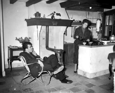 Karin Hagen en Wim van de Heuvel (opdracht Maasbode), Bestanddeelnr 909-0669
