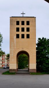 Katholische Kirche Christkoenig Trier-West Turm H2
