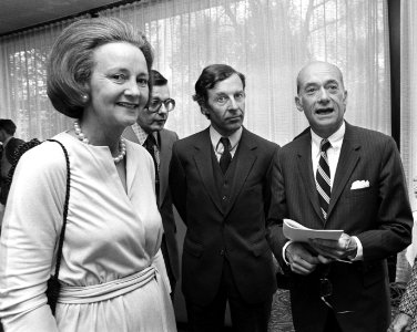 Katharine Graham, J.J. Nouwen, American ambassador 1975