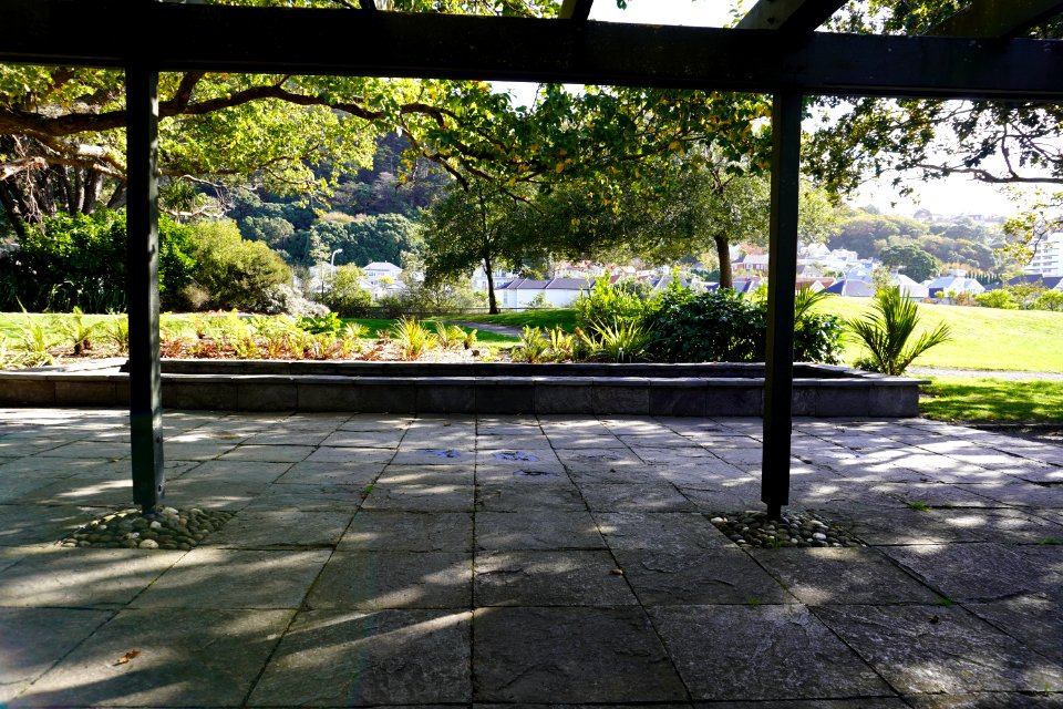 Katherine Mansfield Memorial - View from the seats - 02