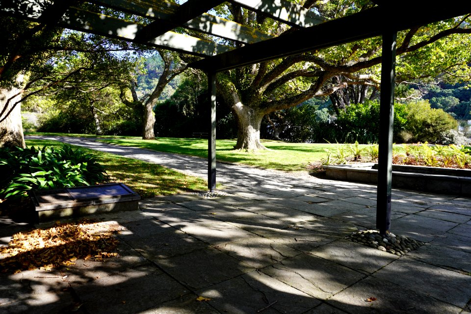 Katherine Mansfield Memorial - View from the seats - 01