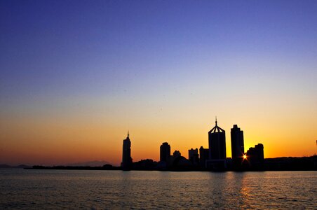 Qingdao twilight city