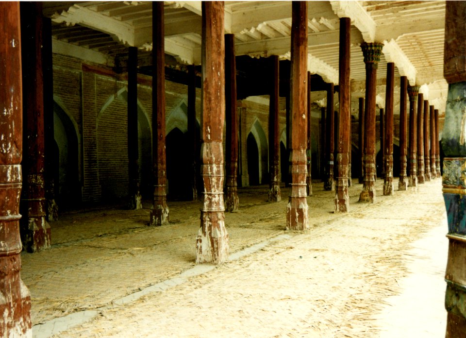 Kashgar-Mausolée d'Abakh Khoja 1996 mosquée entrée 2