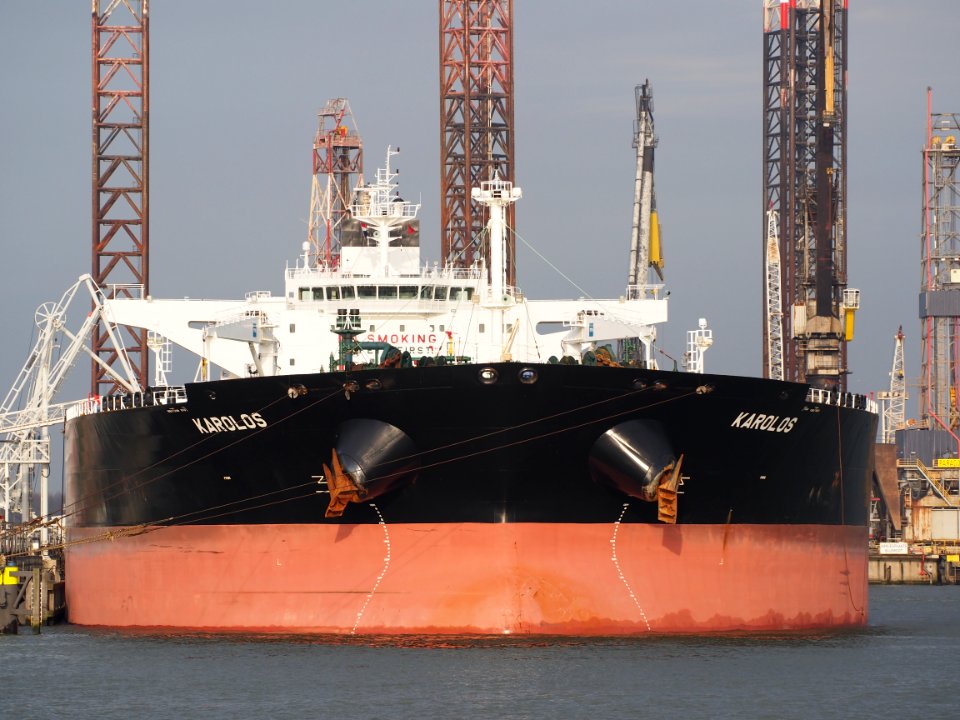 Karolos (ship, 2009) - IMO 9410208 - Callsign A8MN5 Port of Rotterdam