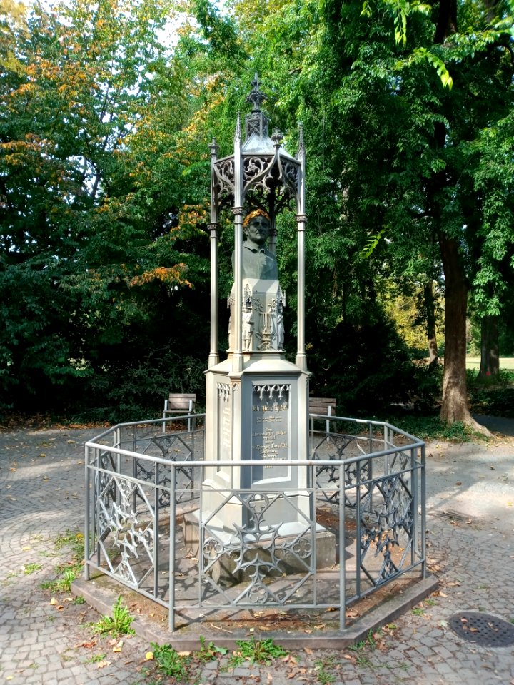 Karlsruhe Schlosspark Denkmal Johann-Peter Hebel