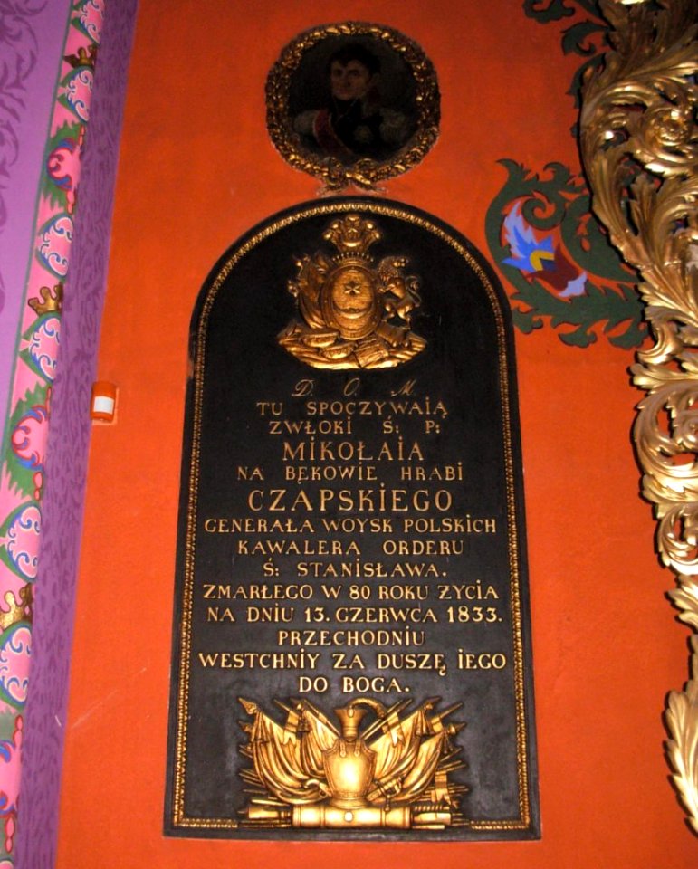 Katedra bydgoska - tablica M Czapskiego