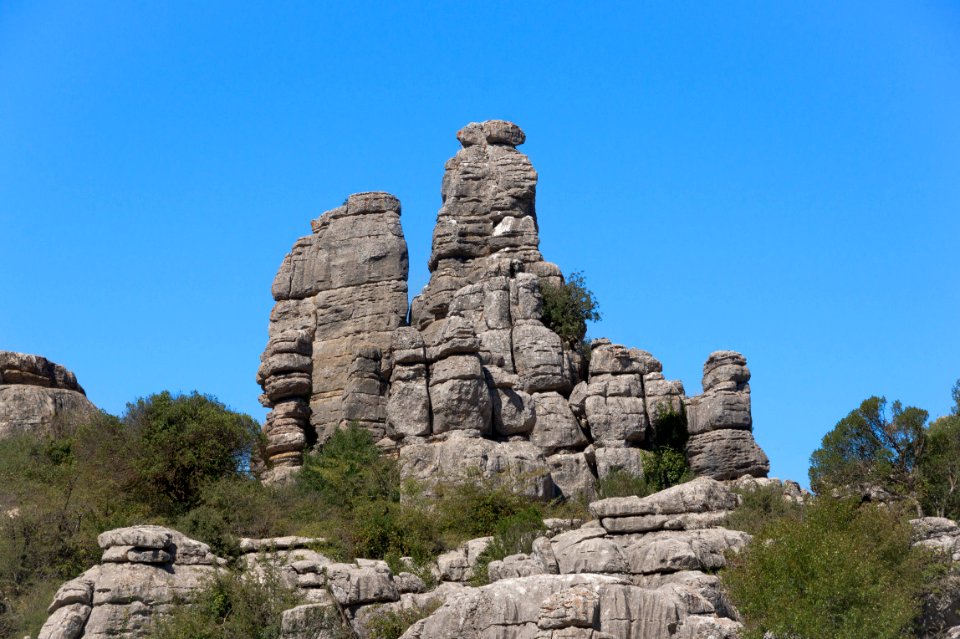Karst rocks El Torcal Andalusia Spain
