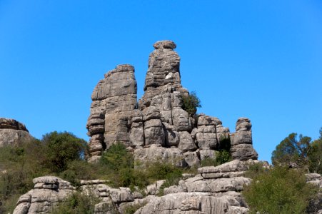 Karst rocks El Torcal Andalusia Spain photo