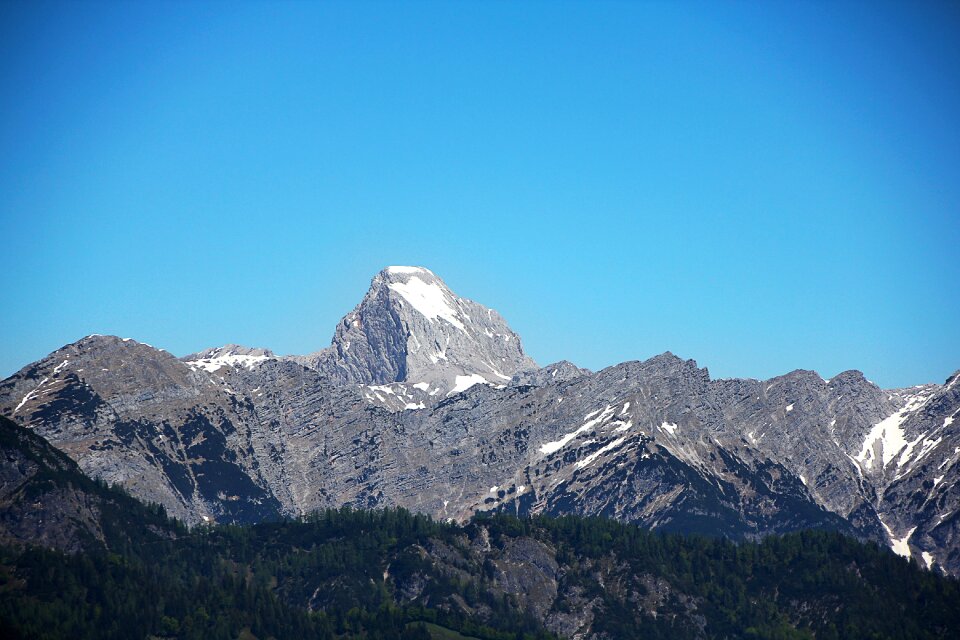 Skyline alpine snow photo