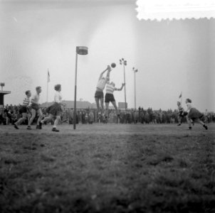 Korfbal Westerkwartier tegen Blauw Wit 5-6, Bestanddeelnr 908-4540