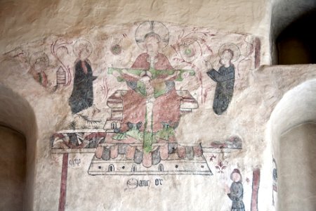 Kormålning i Tjällmo kyrka