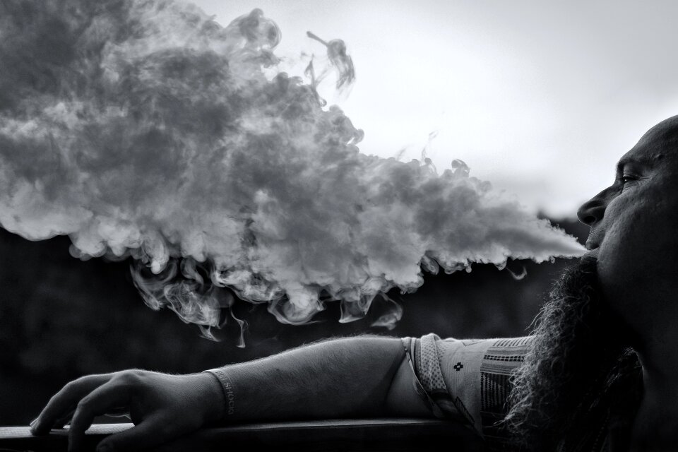Smoke cigarette smoke smoking