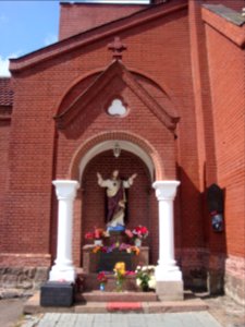 Kosciol Sw Szymona i Sw Heleny Minsk - burial place of Edward Woynillowicz - 2013 AD