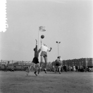 Korfbal Westerkwartier tegen Woudt Kuniek 4-3, Bestanddeelnr 908-5344