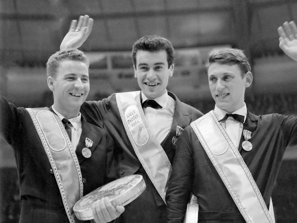 Karol Divin, Manfred Schnelldorfer en Alain Calmat (1964)