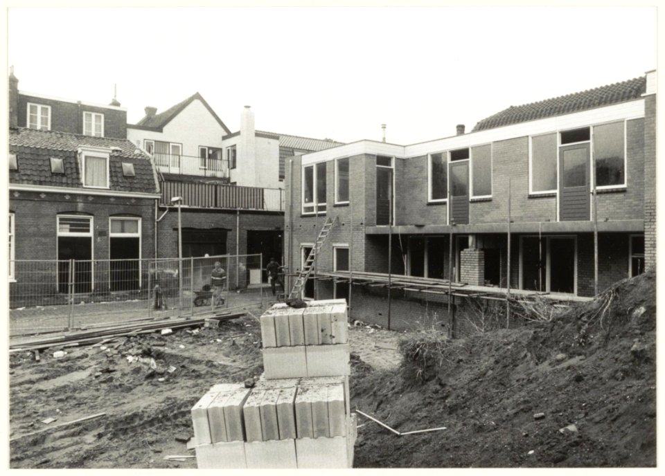 Korte Hofstraat. Nieuwbouw in De Kamp. NL-HlmNHA 54020795