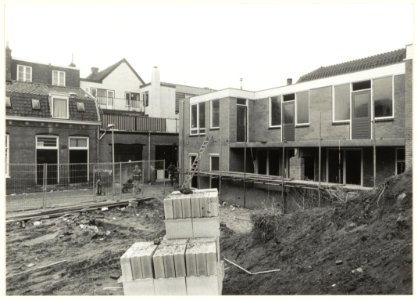 Korte Hofstraat. Nieuwbouw in De Kamp. NL-HlmNHA 54020795