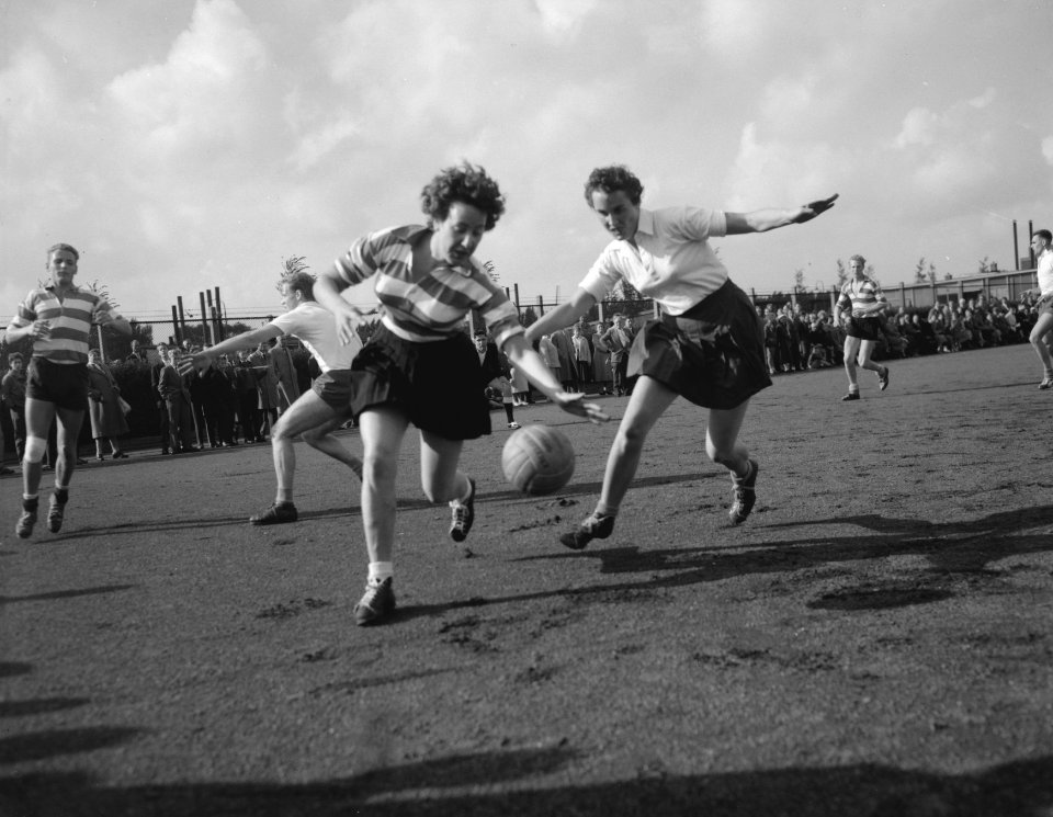 Korfbal Westerkwartier tegen Blauw-Wit 4-4, Bestanddeelnr 909-8938