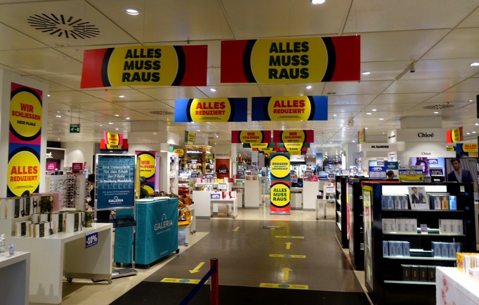 Karstadt Hamburg-Wandsbek Abverkauf und Schließung Juli 2020