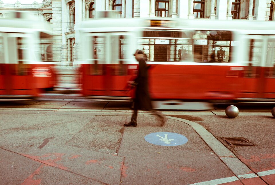 Walking city urban