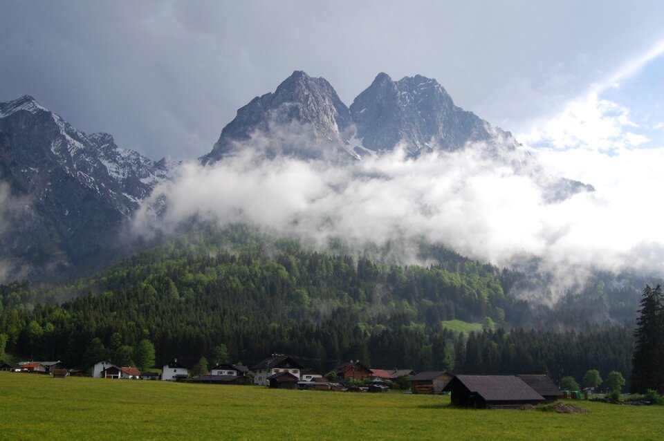 Nature thunderstorm grainau